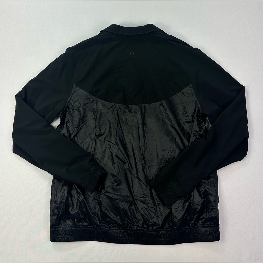 * lululemon All Roads half 1/2 Zip Black pullover light jacket Size 6 - Picture 9 of 11